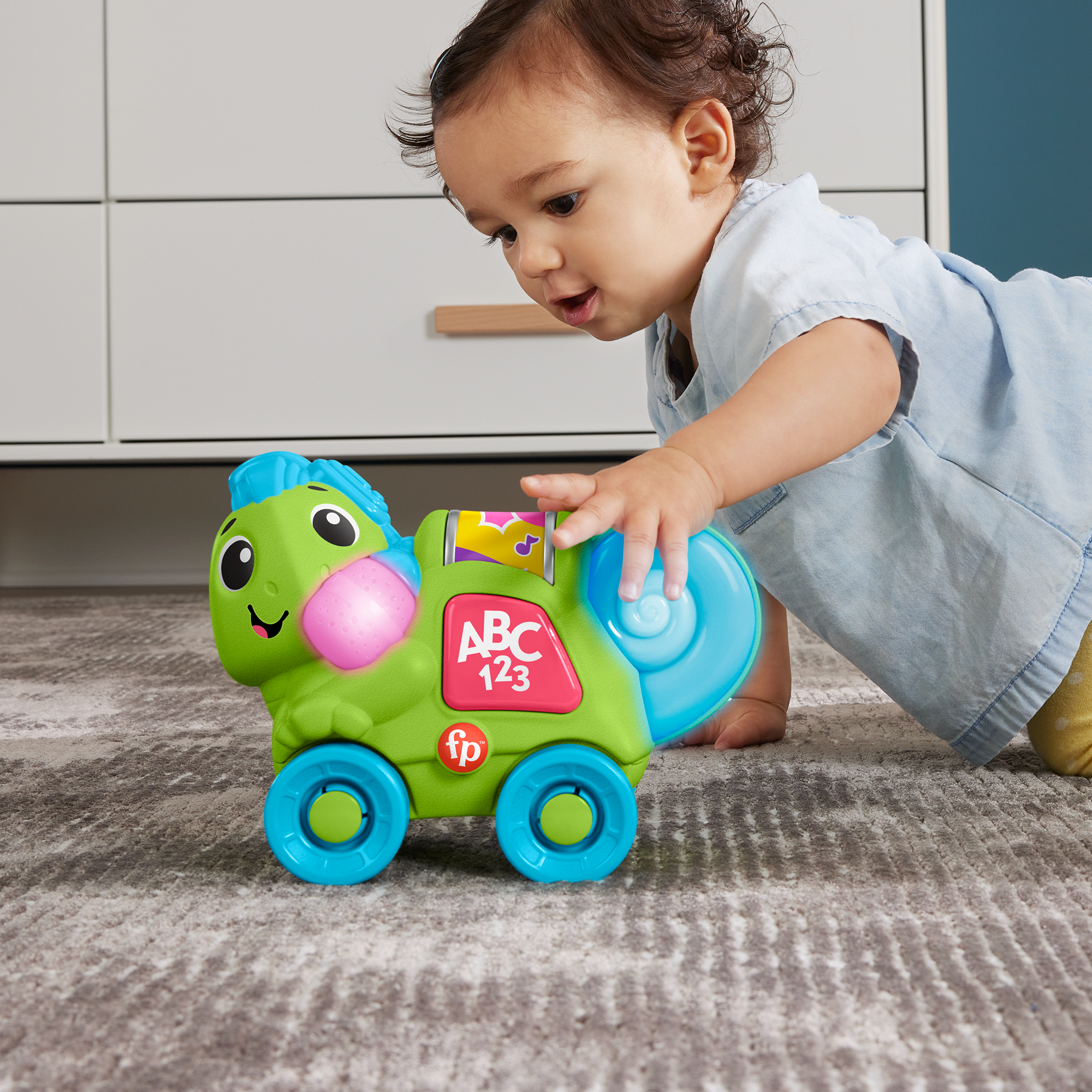 Fisher-Price  Link Squad  Caméléon Marche et Couleurs, Lumières