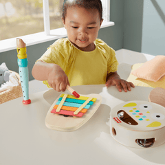 Fisher-Price  Coffret-Cadeau Musical, Instruments de Musique en Bois